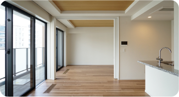 天井・壁紙・フローリング／リフォームのイメージ