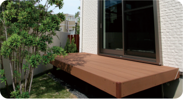 ウッドデッキ・スロープ・バリアフリー・サウナ／リフォームのイメージ